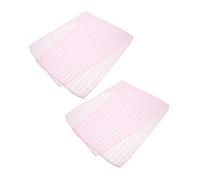 Homoyoyo 2 Pièces Serviette Exfoliante Douce Nylon Lot de Serviettes de Bain pour Gommage Corps et Nettoyage pour Créer une Mousse Riche Nettoyage Approfondi