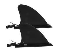 Homoyoyo 2 Pièces Set de Ailerons de Remplacement pour Kayak Aileron Détachable pour Paddleboard et Surf Accessoire de Sports Nautiques Améliorant la Stabilité Directionnel