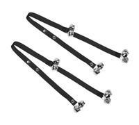 Homoyoyo 2 pièces Sonnette pour Chien et Chat Réglable pour Dressage Propreté Clochettes de Potty Training avec Fort pour Communication Animale et Apprentissage Maison