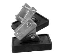 Homoyoyo 2 Pièces Stabilisateurs Échelle Rétractables Caoutchouc Protections Pour Échelle Accessoires Pour Domestiques