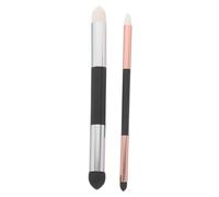 Homoyoyo 2 Pièces Stylo Éponge Double Tête Lavable et Réutilisable pour Dessin Artistique Mélange et Stylo de Blending pour Ombres Highlights et Corrections Grand Petit Rose