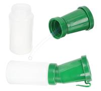 Homoyoyo 2 pièces Tasse Médicamenteuse de Traite pour Vaches Coupe de Bain Sans Reflux Nettoyeur de Mamelles Accessoire Agricole Léger et Portable Lot