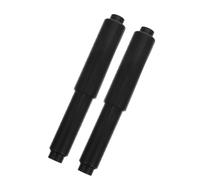 Homoyoyo 2 Pièces Tiges de Remplacement pour Porte-Papier Toilette Plastique à Ressort Axes Télescopiques Ajustables pour Rouleaux de Papier Hygiénique Rotation et Installation Facile