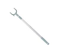 Homoyoyo 2 pièces Tringle Télescopique Rétractable Aluminium pour Balcon Perche Réglable pour Étendre et Décrocher Vêtements Lot de Bâtons Robustes et Flexibles