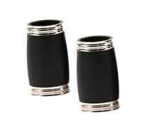Homoyoyo 2 Pièces Tubes à Deux Sections pour Sib Haute Tonalité Accessoires Métalliques Lisses pour Musiciens Débutants et