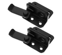 Homoyoyo 2 pièces Verrou de Porte Acier Inoxydable avec Système de Sécurité pour Portes Coulissantes et Entrées Conception Durable et Facile à Installer