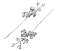Homoyoyo 2 Pièces Vintage Butterfly Hair Sticks Retro Chinese Hanfu Hairpin Accessories For Women Bridal And Everyday Styling