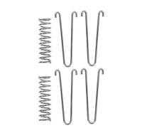 Homoyoyo 2 Ressorts Amortisseurs en Acier Inoxydable 304 Grosse Taille Capacité de Traction 41 Kg Rallonge de Laisse pour Chien Robuste Absorption des Chocs pour Promenade Confortable