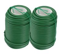Homoyoyo 2 Rouleaux Liens Flexibles pour Plantes Attaches Souples Fil de Fer pour Jardinage Fixation de Vignes Support pour Tomates et Arbustes