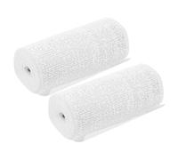 Homoyoyo 2 Rouleaux Patch Mural Plâtre de Construction Multifonction pour Modelage Moulage Décor et Réparation de Surface