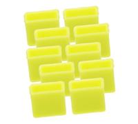 Homoyoyo 20 pièces Bouchons Protection USB Mâle Couvercle Anti-poussière Silicone Souple Vert Réutilisable pour Ports USB Drive Cable Data