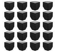 Homoyoyo 20 pièces Connecteurs pour Cube Fil Modulable Boucles de Raccordement Abs Renforcé Fixations Sécurisées pour Armoire et Étagère de Rangement