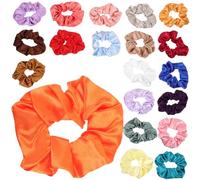 Homoyoyo 20 Pièces Élastiques pour Cheveux Satin Accessoires de Coiffure pour Femmes et Filles Lots D’élastiques Décoratifs et Mignons