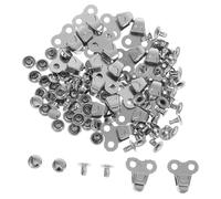 Homoyoyo 20 Pièces Kit de Rivets et Œillets Alliage pour Réparation de Bottes Accessoires de Lacs pour Randonnée et Escalade Fixations Diy pour Chaussures