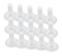 Homoyoyo 20 pièces Kitten Pacifier Silicone Set Water and Milk Feeder Nipples for Puppies and Small Pets Safe Soft Feeding Accessories