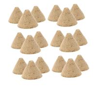 Homoyoyo 20 pièces Lot de Bâtons de Moxibustion Traditionnels Chinois avec Fleur Rouge Cônes Faits Main Portables Piliers Purs pour Corps Usage Maison et Salon Méthode Traditionnelle