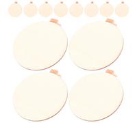 Homoyoyo 20 pièces Lot de Mini Pinces Bois Rondes pour Bricolage Clips Décoratifs Résistants pour Photos Mémos et Lettres Accessoires Pratiques pour Organisation et Création Artistique