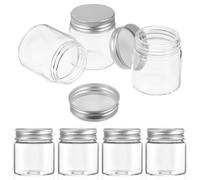 Homoyoyo 20 pièces Lot de Petits Bocaux Verre Hermétiques avec Couvercle Étanche Contenants Verre Robustes pour Conservation Alimentaire Épices Confitures et Organisation Maison