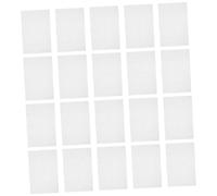 Homoyoyo 20 Pièces Nappes Jetables en Pulpe Blanc pour Tatouage, Étanches et Anti-fuite, Adaptées la Pratique de L'encre sur Table Professionnelle