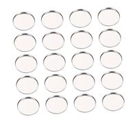 Homoyoyo 20 pièces Palette de Fards à Paupières Vide Magnétique Plateau de Rangement Cosmétique Rond Support pour Maquillage Portable et Organisé