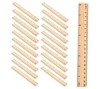 Homoyoyo 20 Pièces Règle Multifonction Lot pour École et Bureau Outils de Mesure Pratiques pour Garçon Fille et Adultes