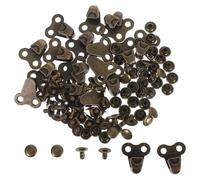 Homoyoyo 20 Pièces Rivets et Oeillets de Chaussure Alliage pour Réparation et Décoration Boucles Antidérapantes pour Bottes et Chaussures de Randonnée Accessoires Diy pour Utilisation