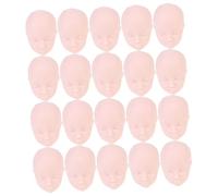 Homoyoyo 20 Pièces Têtes de Poupée pour Maquillage de Accessoires Créatifs pour Diy Décoration Suspendue Parfait pour