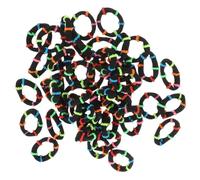 Homoyoyo 200 pièces Élastiques à Cheveux Filles Accessoires de Coiffure Colorés Petits Ropes à Cheveux Élastiques Mignons pour Queue de Cheval Lot