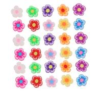 Homoyoyo 200 Pièces Handmade Polymer Clay Blossom Charms For Jewelry Making DIY Necklace Bracelet Earrings Craft Beads Accessories