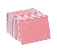 Homoyoyo 200 Pièces Nail Sandpaper Sheets For Cuticle Pusher Self-adhesive Sanding Paper For Nail Care Manicure Prep And Cuticle Removal Compact And Portable