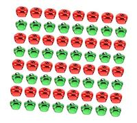 Homoyoyo 200 Pièces Petites Cloches DIY pour Décoration de Noël Grelots Rouge et Vert Accessoires pour et Décorations Suspendues