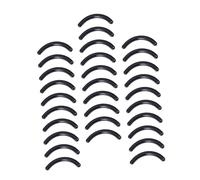Homoyoyo 200 pièces Recharge Pads Recourbe Cils Silicone Noir Coussinets de Remplacement Élastiques et Durables pour Recourbe Cils Accessoire Maquillage Pratique et Sublimés