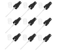 Homoyoyo 20pièces Accessoires De Vaporisateur De Parfum De Remplacement Noire Pour Flacons De Spray
