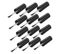 Homoyoyo 20pièces Brosse à Ongles Bouchons De Vernis à Ongles Avec Pinceau Bouchons De Rechange Pour Avec Brosse Pour