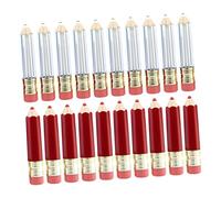 Homoyoyo 20pièces Flacons De Gloss Vides Forme De Crayon Rechargeables Conteneurs Transparents Pour Gloss à Lèvres Diy