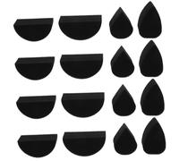 Homoyoyo 20pièces Lot De Éponges Pour Peinture Du Visage Forme De Demi-lune Gouttelettes Applicateur De Peinture Pour Visage Fournitures De Pours Œuvres Art Corps