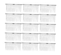 Homoyoyo 20pièces Peignes Cheveux Mariage Fil de Dents Style Français Classique Accessoires Coiffure Mariée Structure Métallique Sécurisée