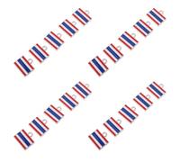 Homoyoyo 20pièces Pendentif Drapeau Pays Breloque Thaïlande Création Colliers Pendentif Vintage Bracelets Chaînes Porte-clés Bijoux