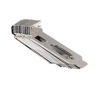 Homoyoyo 20pièces Plaque Obturation pour Emplacement Pci Cache pour Boîtier Ordinateur Bloc Châssis Couvercle Emplacement pour Boîtier Ordinateur Plaque Obturation