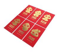 Homoyoyo 24 Pièces Lot de Enveloppes Rouges Serpent Épaisses et Résistantes pour Chanceux Nouvel An Chinois Mariage Anniversaire