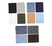 Homoyoyo 24 pièces Patchs Thermocollants Rectangulaires Réparation Vêtements et Décoration Autocollants Repassables pour Jeans Chemises Sacs et Jupes Durables et Faciles à Appliquer