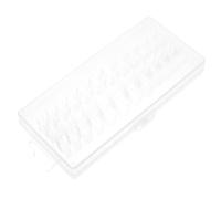 Homoyoyo 240 Pièces Capsules Transparentes Sans Trace Amovibles pour Nail Art DIY Femme Accessoires Ongles Courts Auto-adhésifs et Réutilisables pour Salon et Usage Personnel