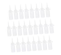 Homoyoyo 25 pièces Bouteilles à Huile pour Machine à Coudre de Flacons Silicone avec Buse Pointue pour Colle Liquide et Huile Pratiques et Multifonctionnelles pour Accessoires de Couture