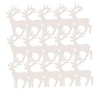 Homoyoyo 25pièces Découpe De Cerf De Tranches De Non Bricolage Créatif Copeaux De Vierges Pour Décoration