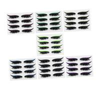 Homoyoyo 28paires Autocollants pour Eyeliner Stickers Eyeliner Résistants Transpiration Bandes pour Contour des Yeux