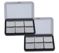 Homoyoyo 2ensembles Palette De Maquillage Vide Rangement Compact Pour Fards Paupières Mats Blush Et Teint Étui Portable Et Magnétique Pour Diy Maquillage