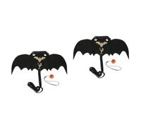 Homoyoyo 2ensembles pour Lapin avec De Chauve- Décoratives Costume Halloween pour Animaux De Compagnie Accessoire De Fête pour Animaux pour Photos De Halloween Événements Cosplay