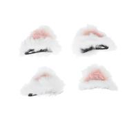 Homoyoyo 2paires Chat Ears Hair Clips for Kids Cat Ear Hairpins for Little Girls Accessories Children's Hair Headbands Toddlers Party Favors