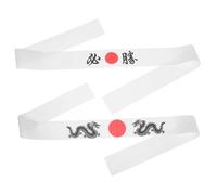 Homoyoyo 2pièces Bandeau Multifonctionnel Pour Chefs Hachimaki Karaté Avec Design Élégant Accessoire De Cheveux Pratique Pour Arts Martiaux Et Cuisine