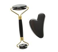 Homoyoyo 2Pièces Barre de Massage Visage Kit Pratique Outils de Grattage pour Soins de Peau Conception Ergonomique et Méthodes Multiples pour Relaxation et Visage